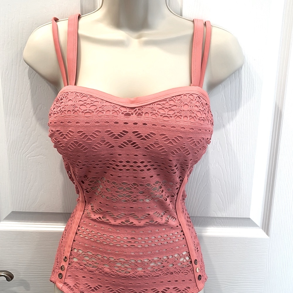 CORAL CUT OUT ONE PIECE - Picture 3 of 4
